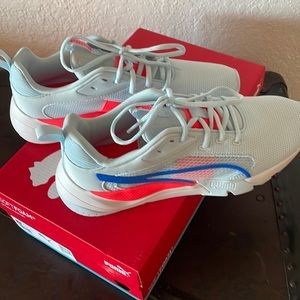 Brand New PUMA Zora blue-ultra blue-fire orchid.